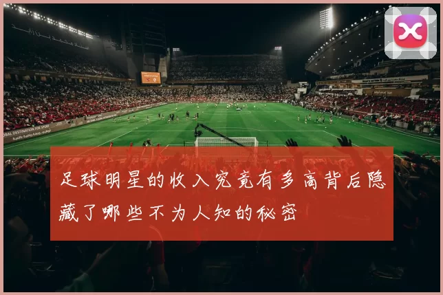 足球明星的收入究竟有多高背后隐藏了哪些不为人知的秘密