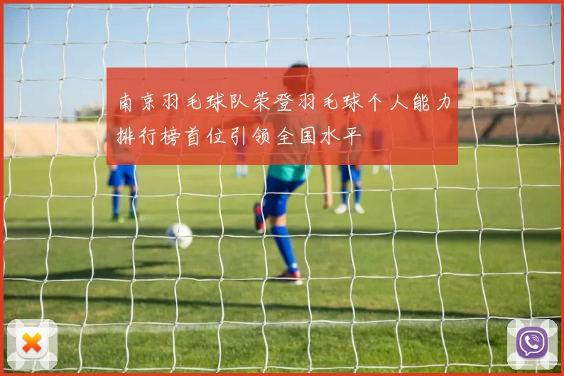 南京羽毛球队荣登羽毛球个人能力排行榜首位引领全国水平